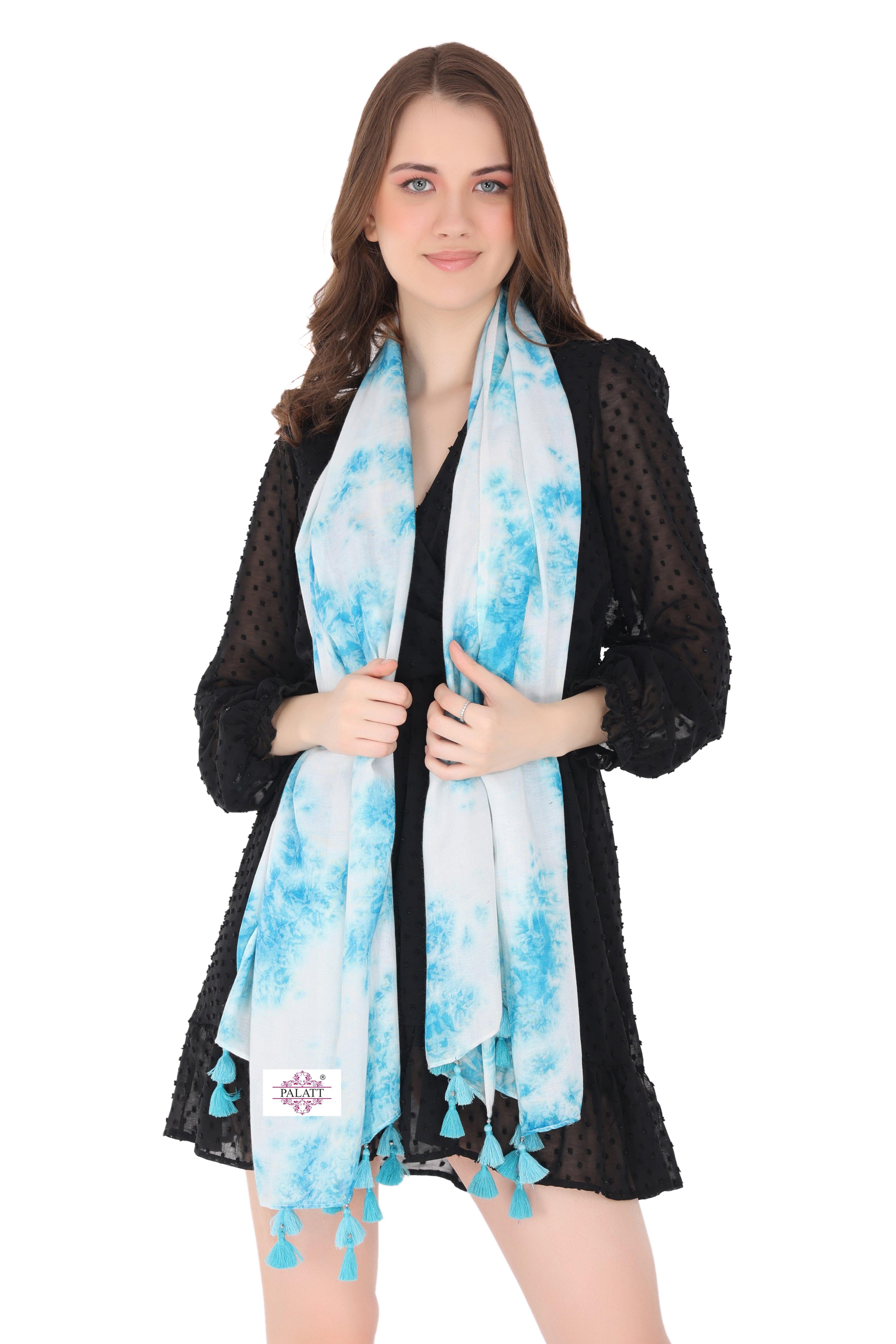 Palatt Printed Viscose Scarf - Palatt