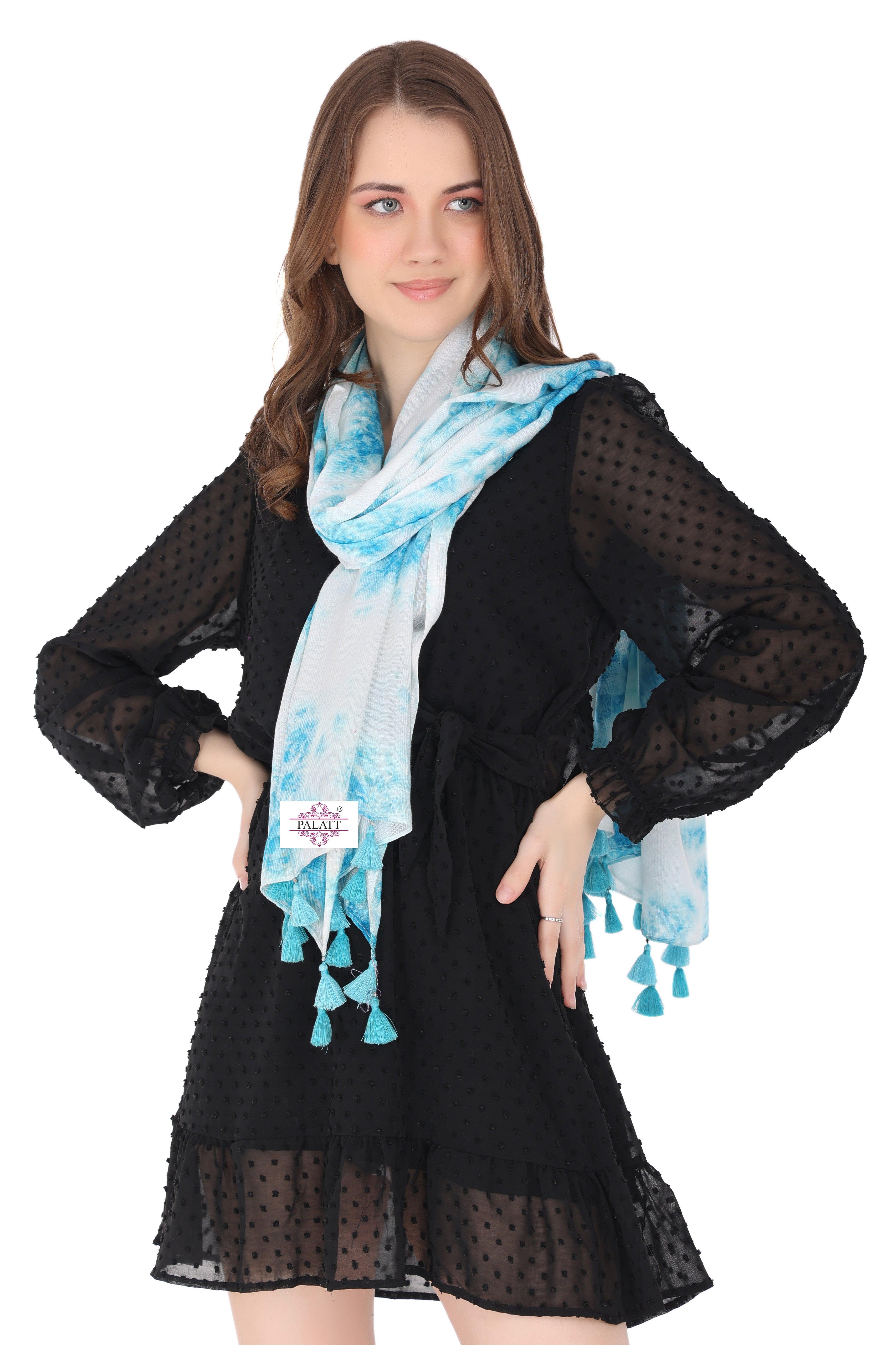 Palatt Printed Viscose Scarf - Palatt