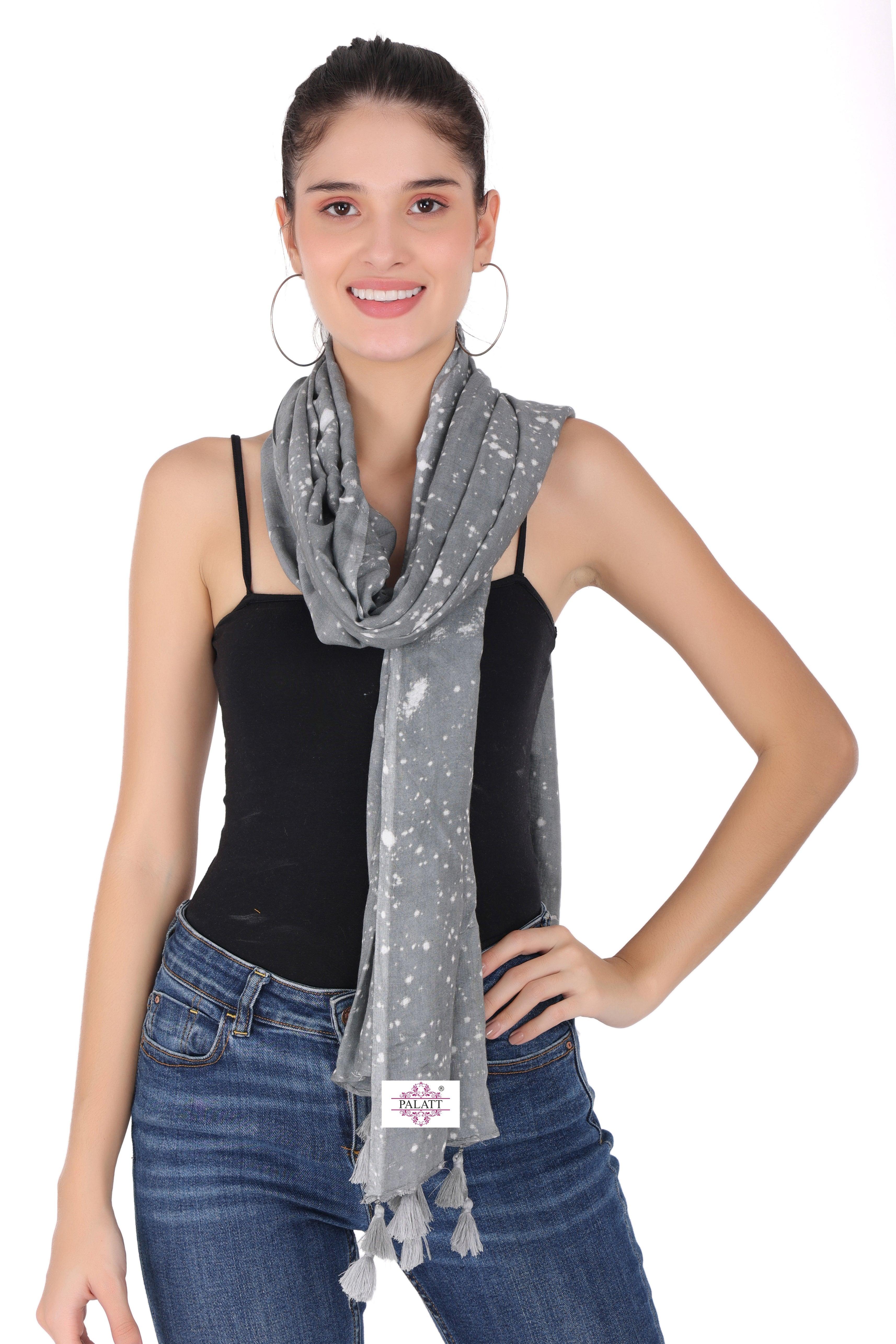 Palatt Printed Viscose Scarf - Palatt