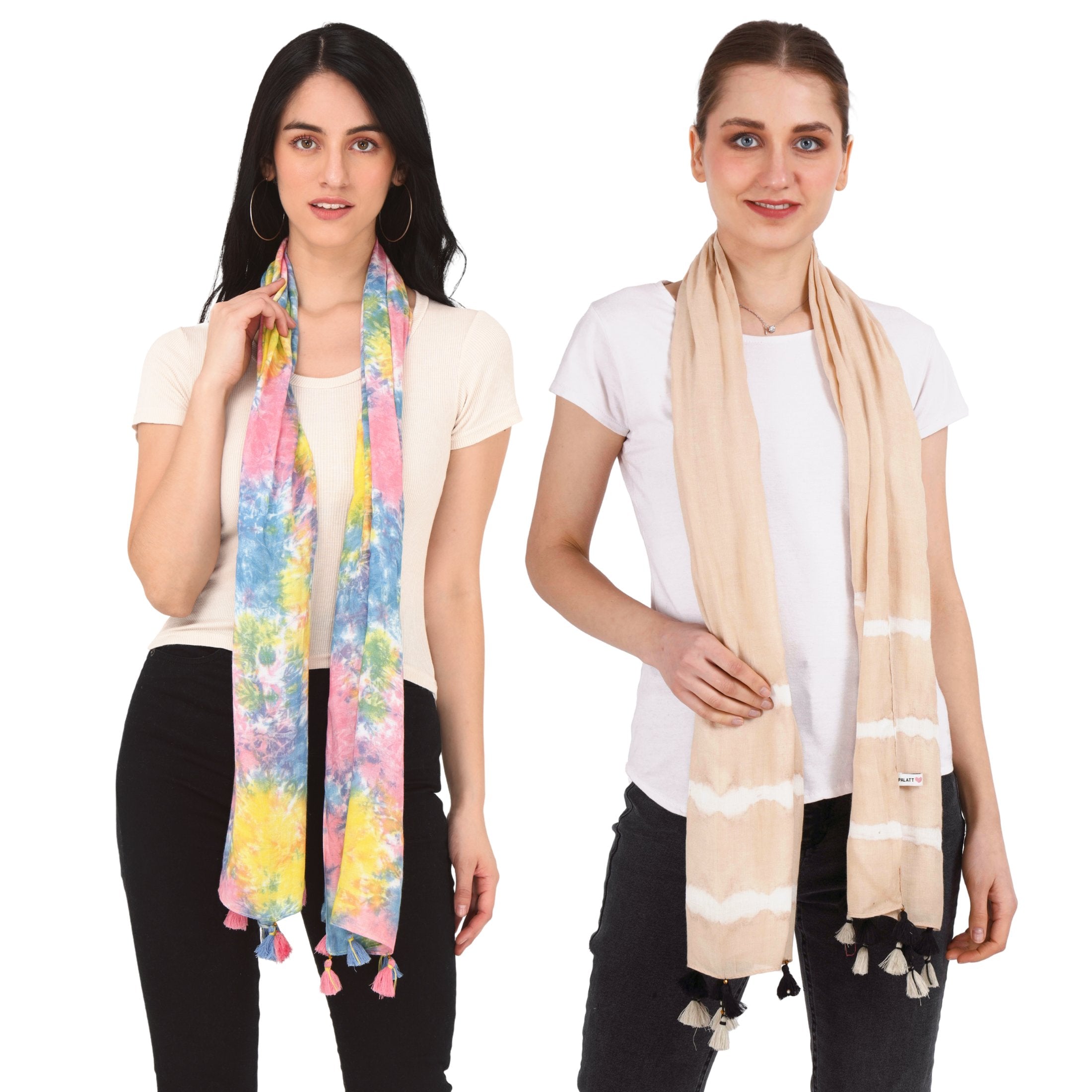 Palatt Printed Viscose Girls Scarf - Palatt