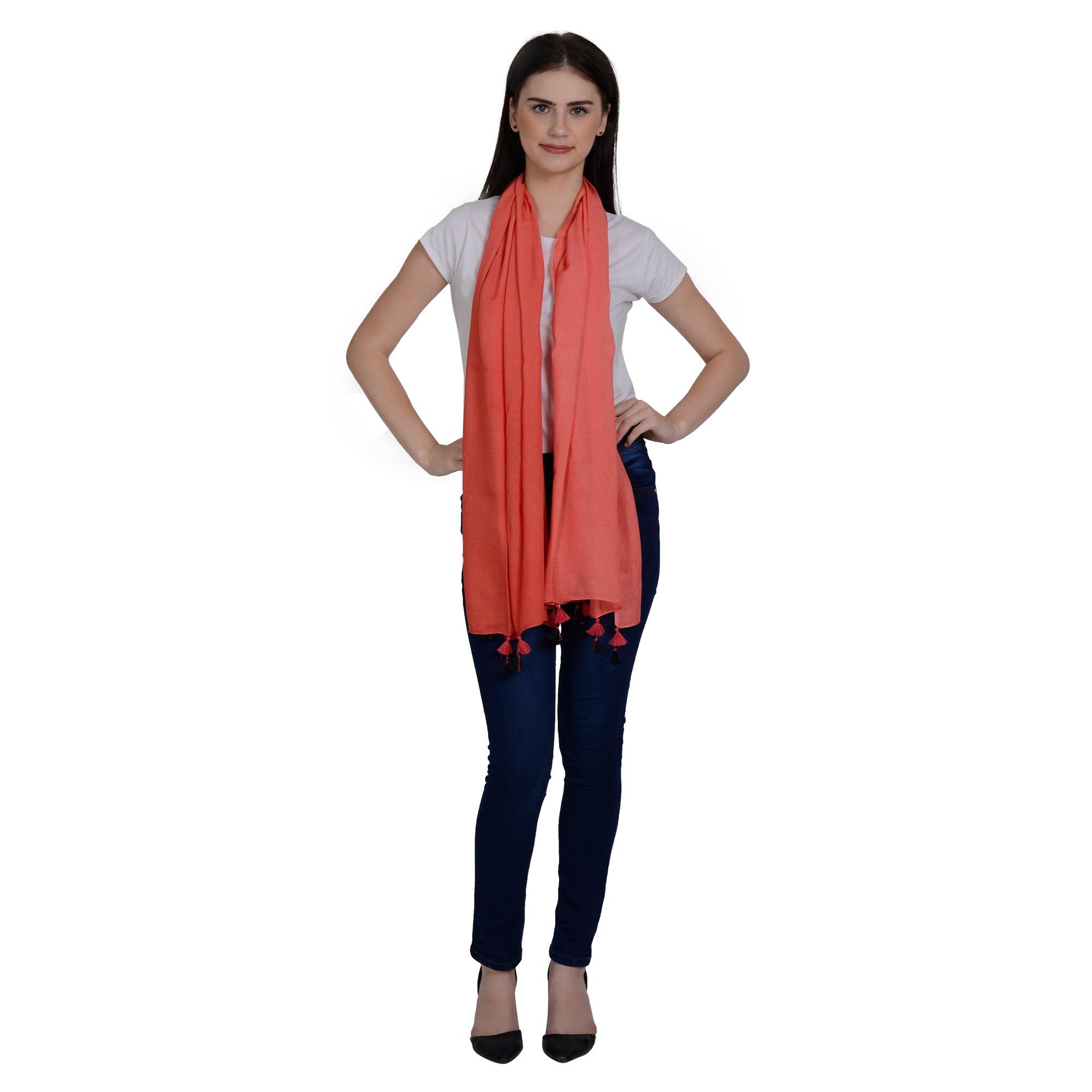 Palatt Self Design Viscose Scarf - Palatt