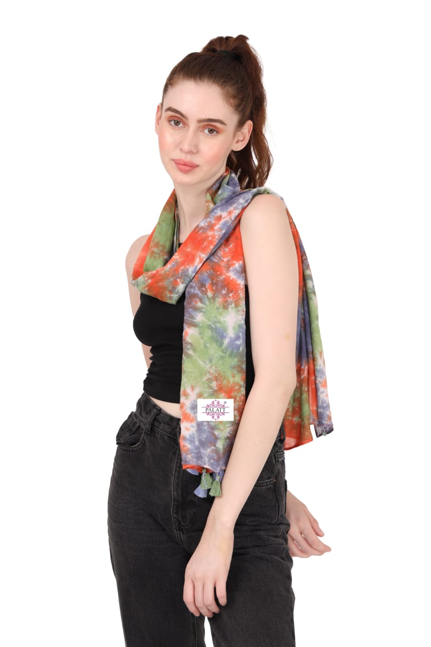 Palatt Printed Viscose Scarf - Palatt