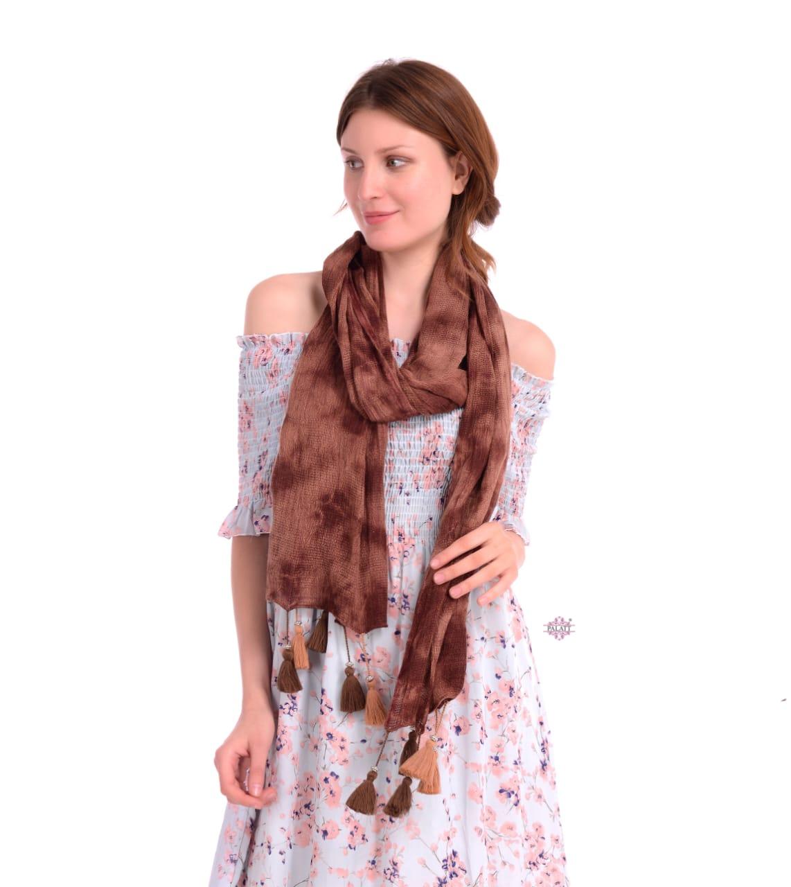 Palatt Printed Viscose Scarf - Palatt