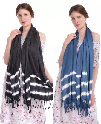 Palatt Printed Viscose Scarf Combo of 2 - Palatt